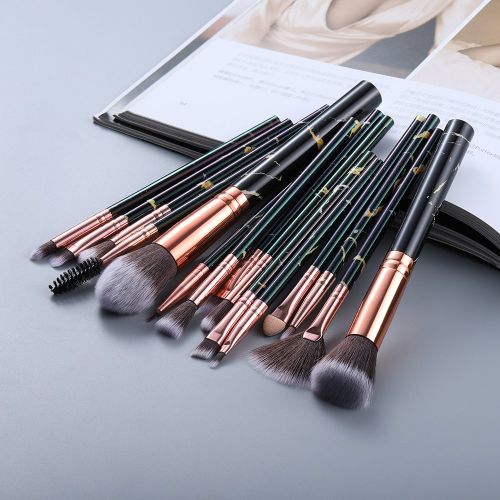 Marbled Design Brush Set (15)